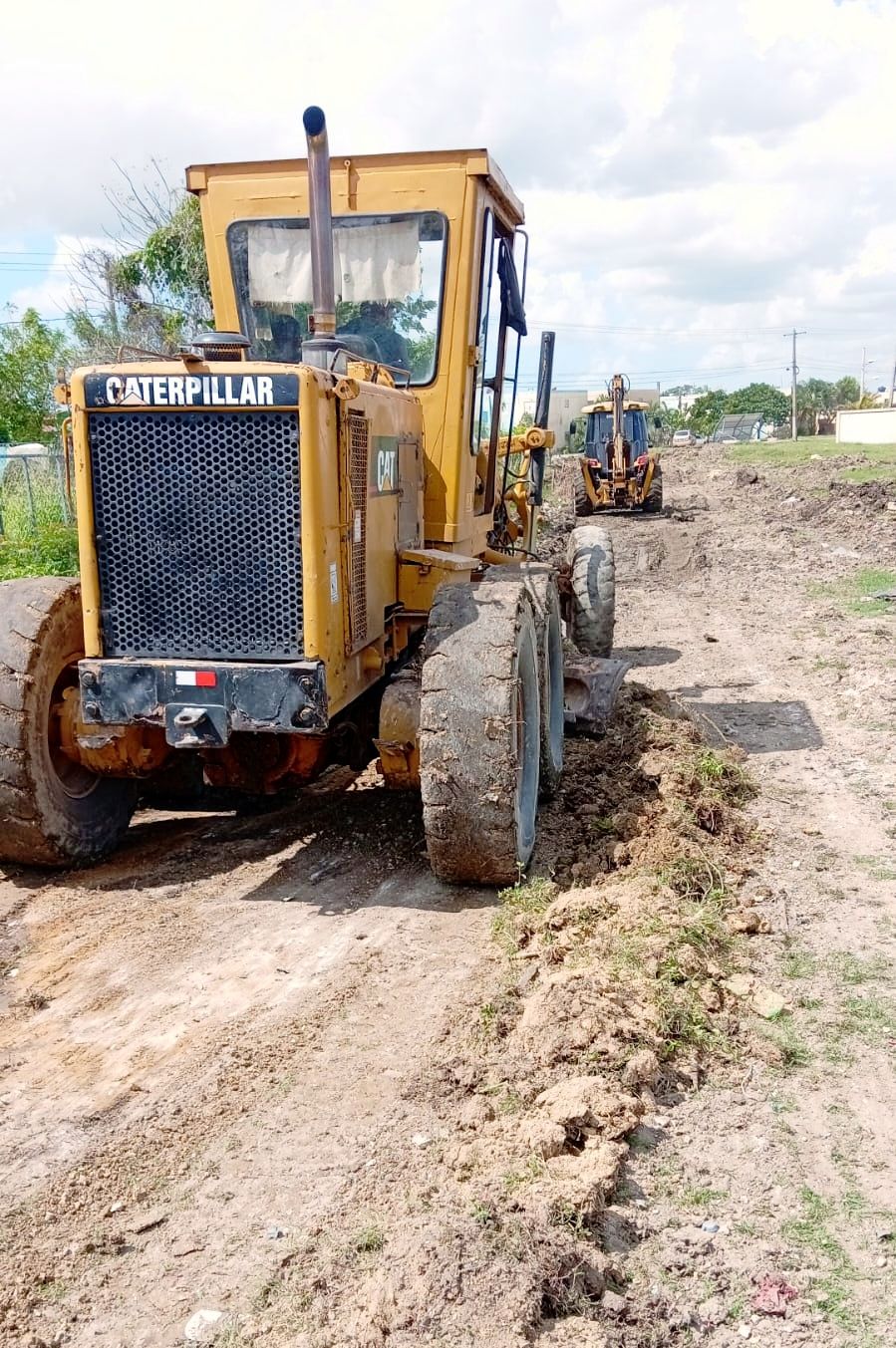 Trabajo de arreglos de Calles.